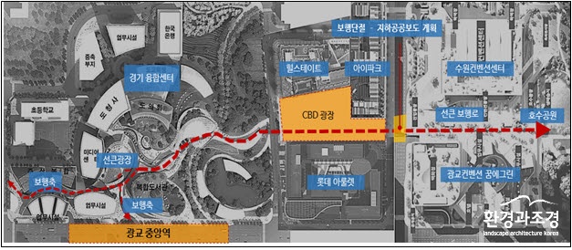 광교신도시지하통로구성도.jpg