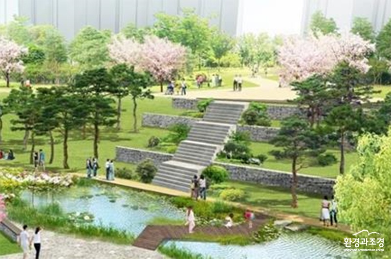 계단식 데크 조감도 (사진=송파구청 제공).jpg