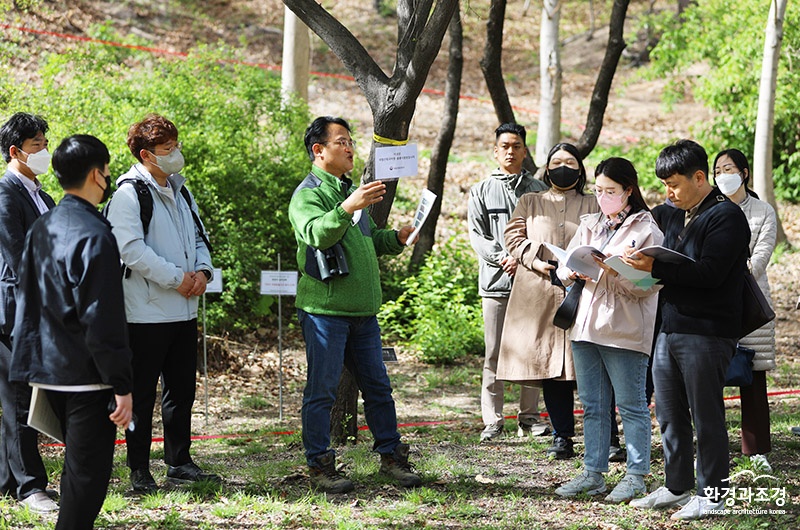 도시숲 관리지표별 측정방법교육 (사진=산림청 제공).jpg