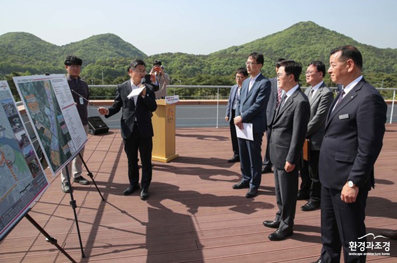 백제단지사업지 브리핑 (사진=공주시 제공).jpg