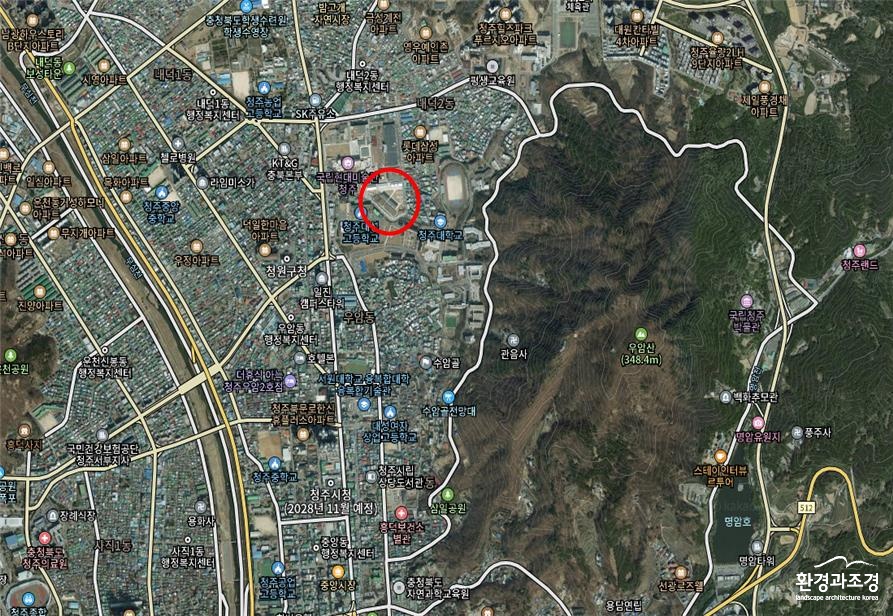 정원 조성 부지인 문화제조창 일원(사진=청주시 제공).jpg