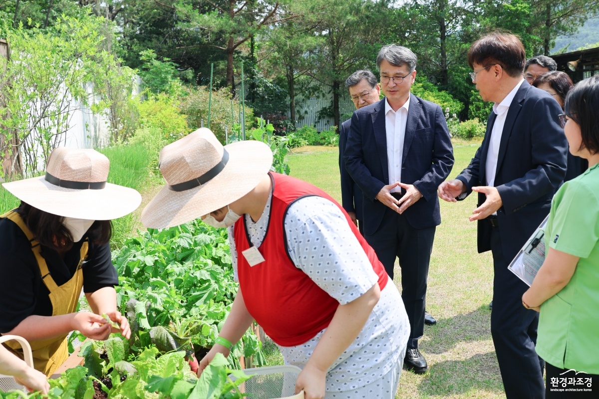 치유농업 적용 의료기관 현장방문.JPG