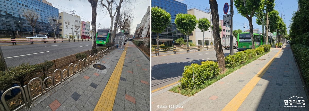 아차산로_ 동일로빗물정원길 조성 전.jpg