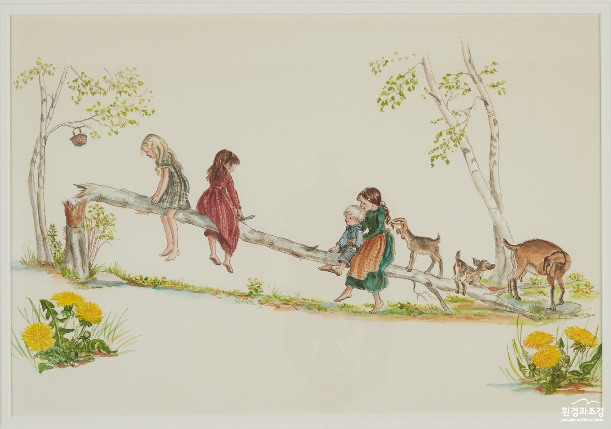 0. There is no Season such Delight can bring, 1998, Pencil and watercolor on paper, 30 x 44cm.jpg