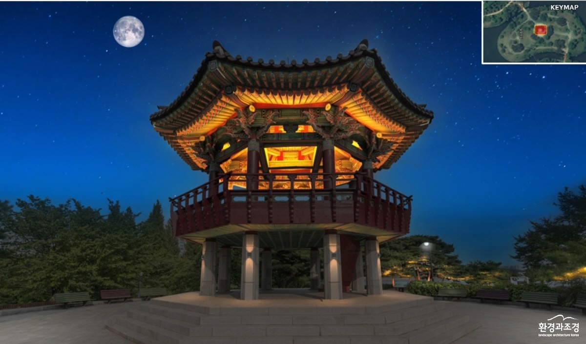 1. 일산 공원, 노후시설 새 단장 (6) 일산호수공원 달맞이섬 조명개선 사업 완료 시 예상 모습.jpg