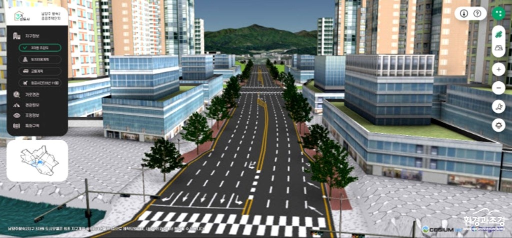 3D 가상도시 체험 서비스 가로경관 조망.jpg